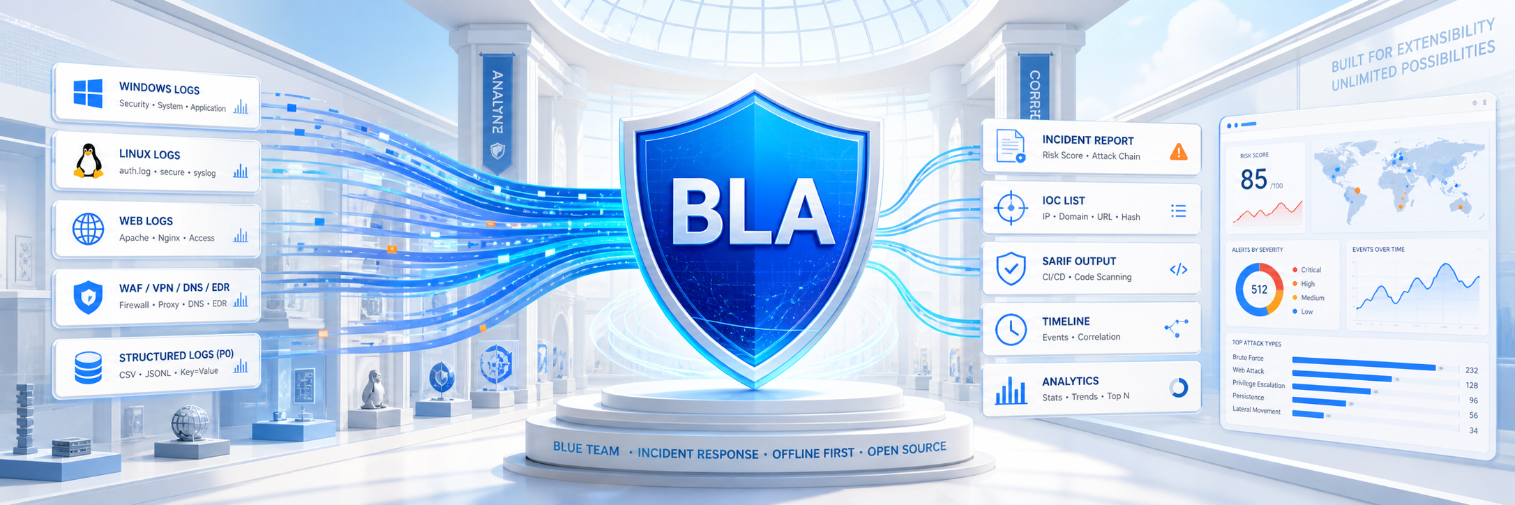BlueTeam Log Analyzer Banner