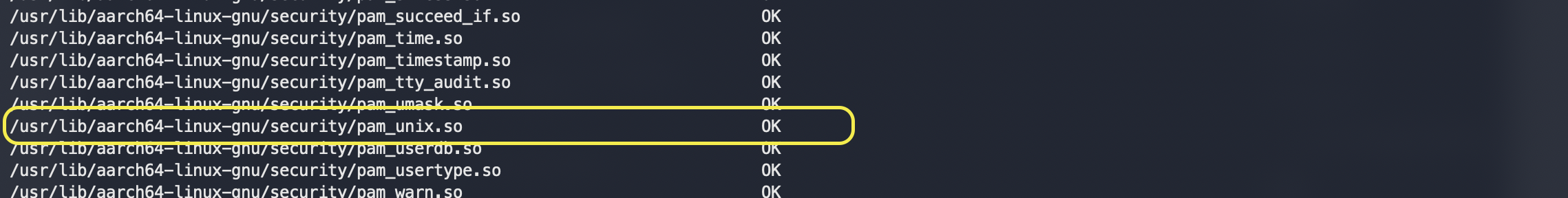 修改本地 md5sums 后 debsums 显示 OK